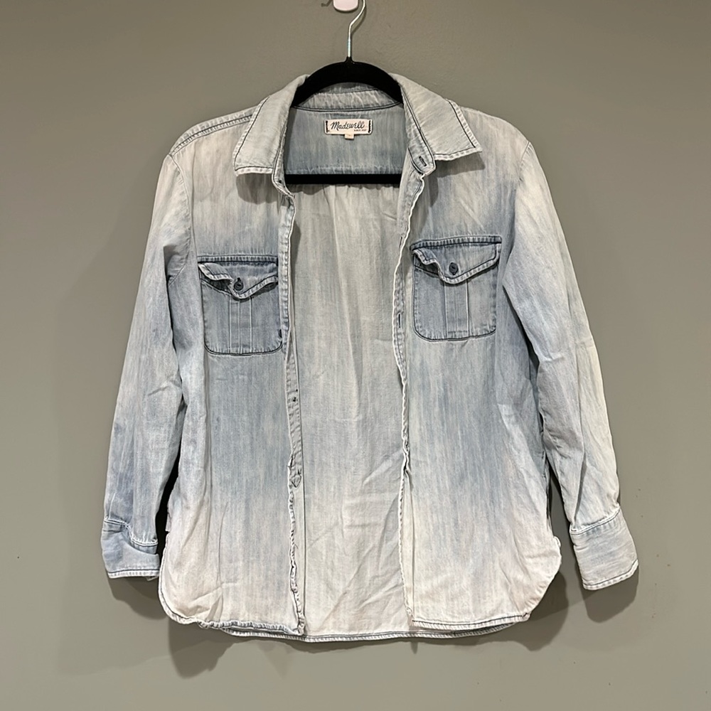 Madewell denim shirt